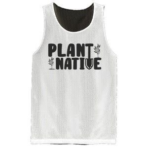 Plant Native Gardener Plants Lover Botanical Botany Mesh Reversible Basketball Jersey Tank