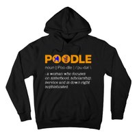 Poodle Noun Gammar Ho Hand Sign Definition Hoodie