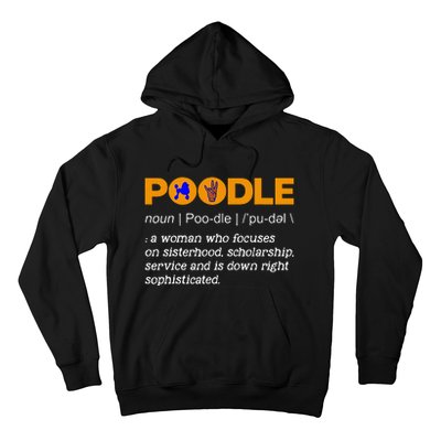 Poodle Noun Gammar Ho Hand Sign Definition Hoodie