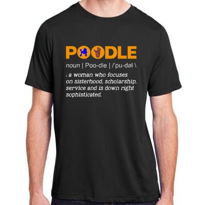 Poodle Noun Gammar Ho Hand Sign Definition Adult ChromaSoft Performance T-Shirt