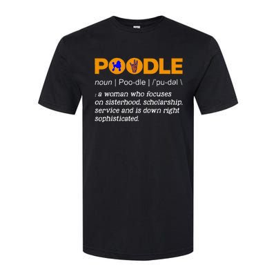 Poodle Noun Gammar Ho Hand Sign Definition Softstyle CVC T-Shirt