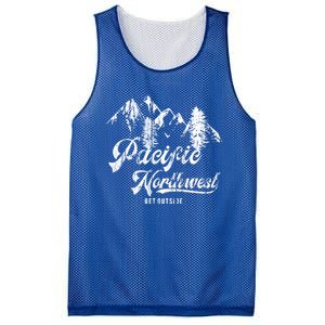 Pacific Northwest Get Outside Gift Cascadia Pnw Mesh Reversible Basketball Jersey Tank