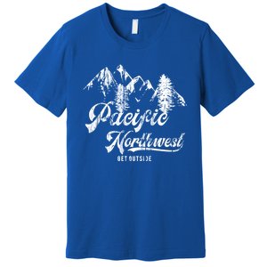 Pacific Northwest Get Outside Gift Cascadia Pnw Premium T-Shirt