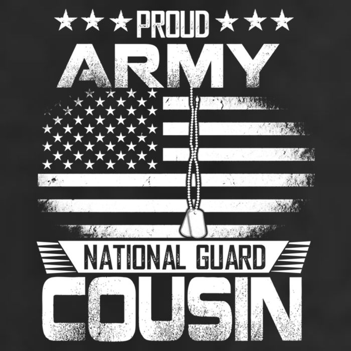 Proud National Guard Veteran Cousin With Us Flag Patrioitc Gift 11oz C Handle Ceramic Mug