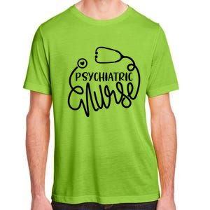 Psychiatric Nurse Gift Cute Psych Rn Tal Health Nursing Cute Gift Adult ChromaSoft Performance T-Shirt