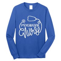 Psychiatric Nurse Gift Cute Psych Rn Tal Health Nursing Cute Gift Long Sleeve Shirt