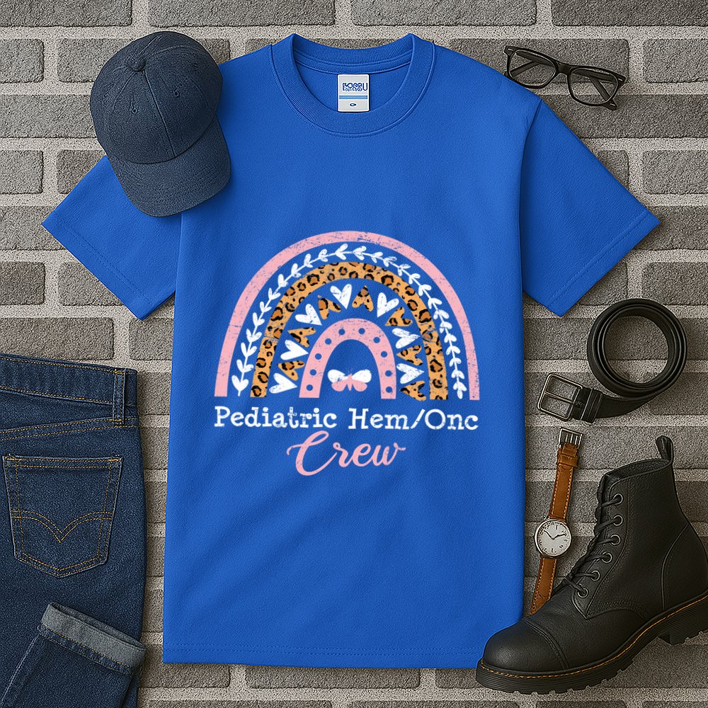 Pediatric Nurse Hemonc Pediatric Hematology Oncology Gift Tall T-Shirt