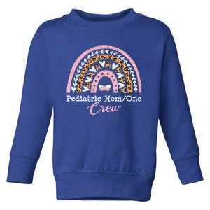 Pediatric Nurse Hemonc Pediatric Hematology Oncology Gift Toddler Sweatshirt