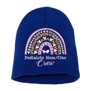 Pediatric Nurse Hemonc Pediatric Hematology Oncology Gift Short Acrylic Beanie