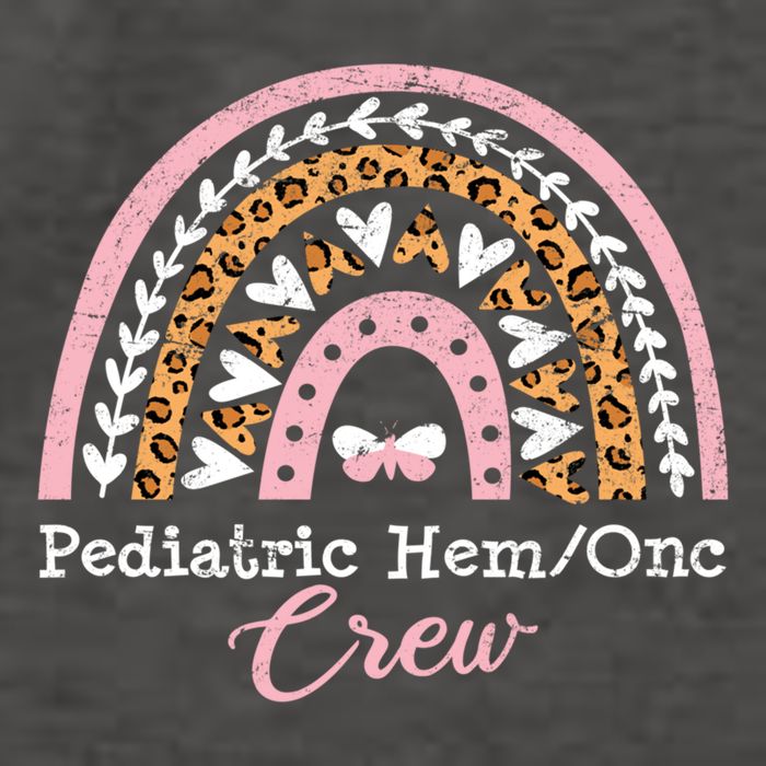 Pediatric Nurse Hemonc Pediatric Hematology Oncology Gift Vector Backpack