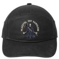 Peaceful, Not Harmless Peaceful Not Harmless 7-Panel Snapback Hat