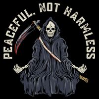 Peaceful, Not Harmless Peaceful Not Harmless Bucket Hat