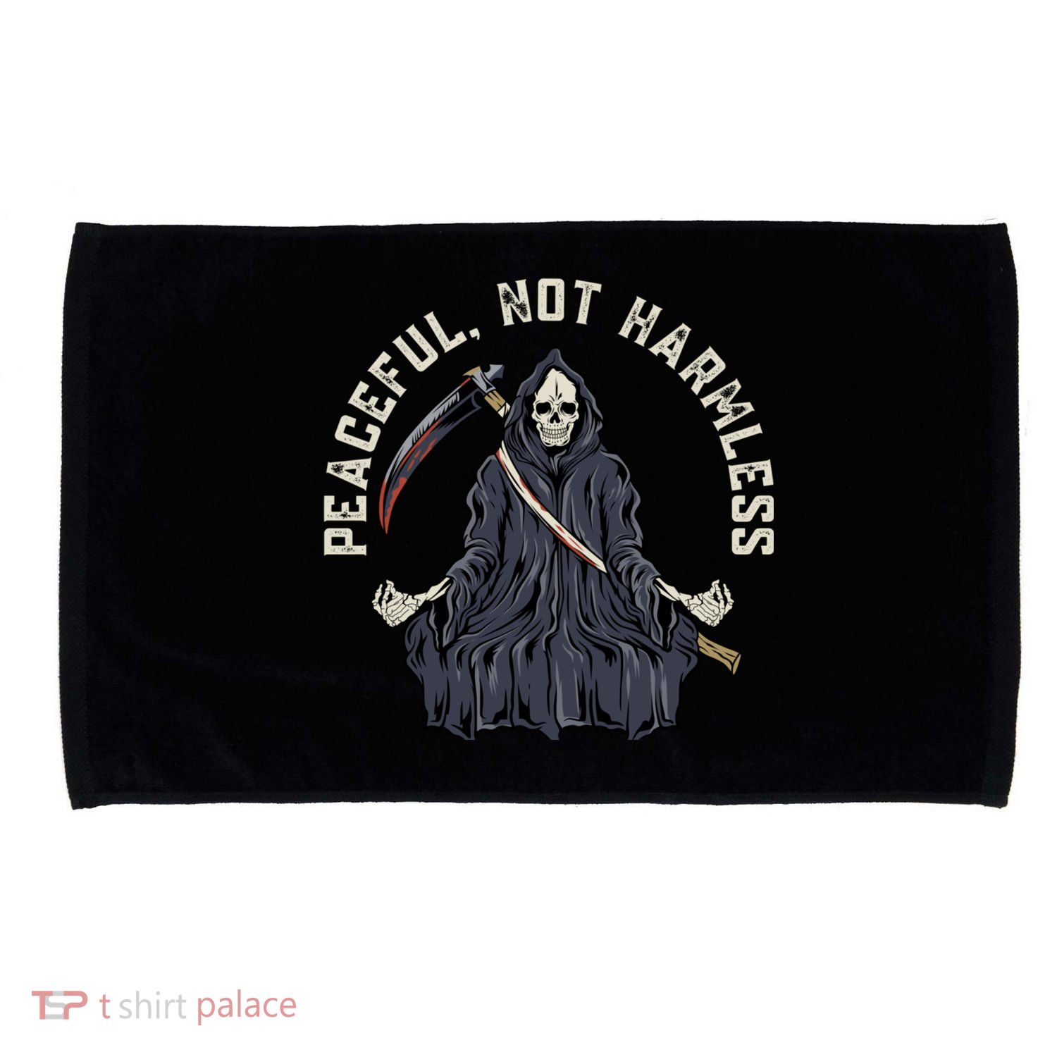 Peaceful, Not Harmless Peaceful Not Harmless Microfiber Hand Towel