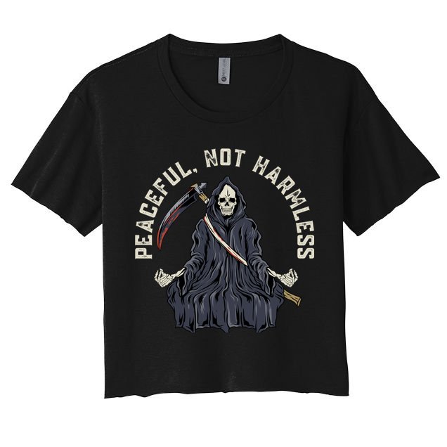 Peaceful, Not Harmless Peaceful Not Harmless Crop Top