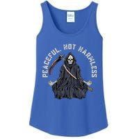 Peaceful, Not Harmless Peaceful Not Harmless Ladies Essential Tank