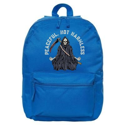 Peaceful, Not Harmless Peaceful Not Harmless 16 in Basic Backpack