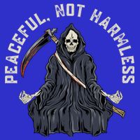 Peaceful, Not Harmless Peaceful Not Harmless Baby Bodysuit
