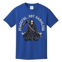 Peaceful, Not Harmless Peaceful Not Harmless Kids T-Shirt