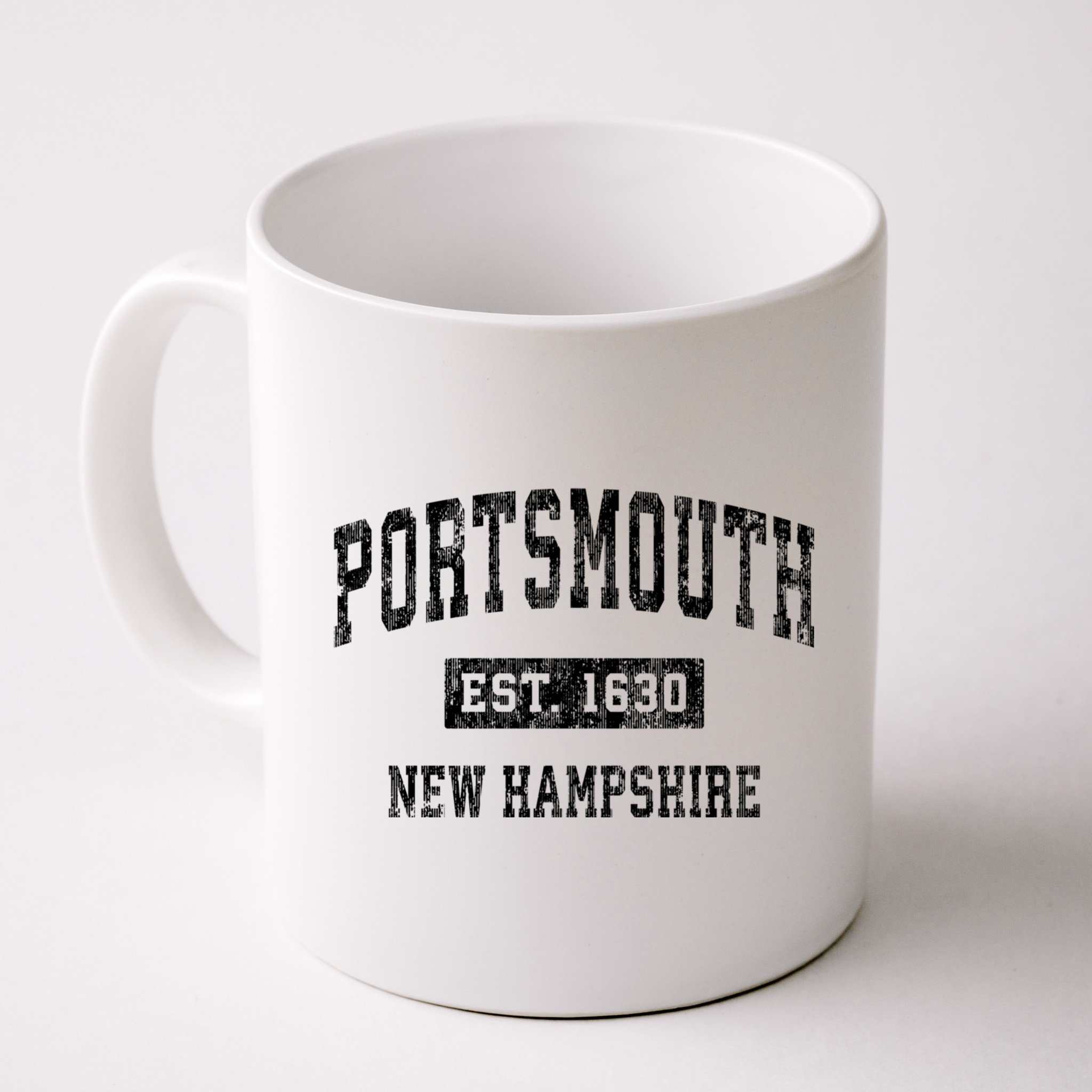 Portsmouth New Hampshire Nh Vintage Established Sports Design Mug