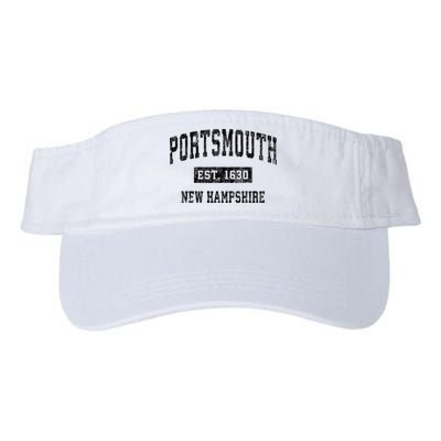 Portsmouth New Hampshire Nh Vintage Established Sports Design Visor