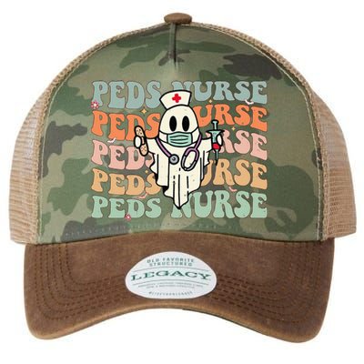 Pediatric Nurse Halloween Pediatric Nursing Funny Peds Nurse Legacy Tie Dye Trucker Hat