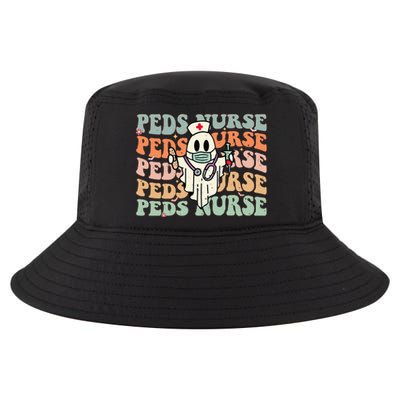 Pediatric Nurse Halloween Pediatric Nursing Funny Peds Nurse Cool Comfort Performance Bucket Hat