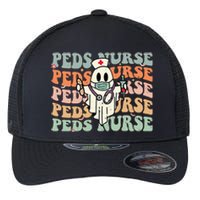 Pediatric Nurse Halloween Pediatric Nursing Funny Peds Nurse Flexfit Unipanel Trucker Cap