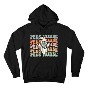 Pediatric Nurse Halloween Pediatric Nursing Funny Peds Nurse Hoodie