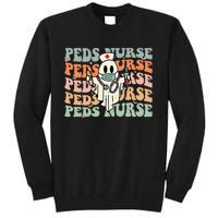 Pediatric Nurse Halloween Pediatric Nursing Funny Peds Nurse Tall Sweatshirt