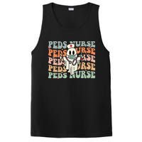 Pediatric Nurse Halloween Pediatric Nursing Funny Peds Nurse PosiCharge Competitor Tank