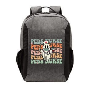 Pediatric Nurse Halloween Pediatric Nursing Funny Peds Nurse Vector Backpack