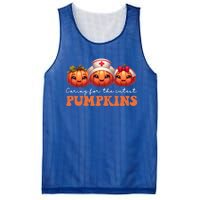 Pumpkins Nurse Halloween Scrub Top Fall Thanksgiving Cool Gift Mesh Reversible Basketball Jersey Tank