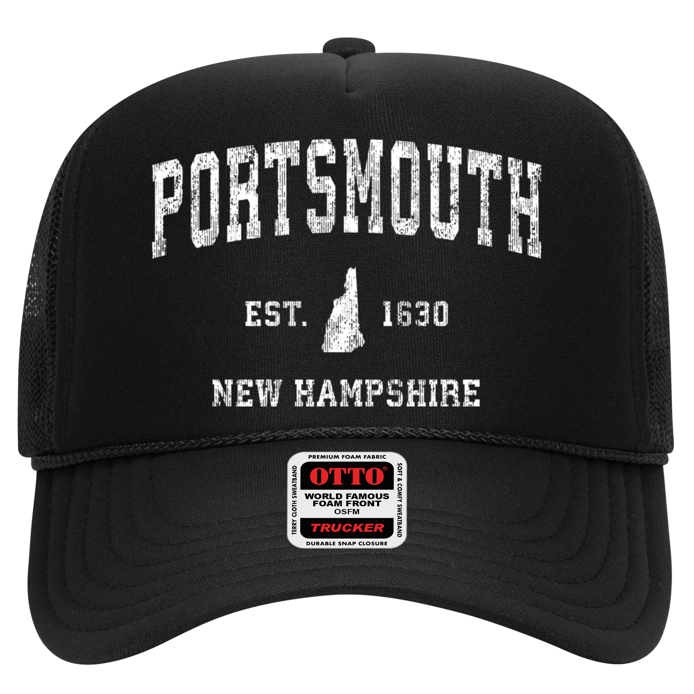 Portsmouth New Hampshire Nh Vintage Athletic Sports Hat