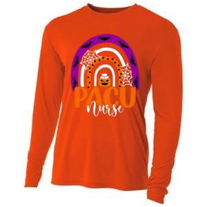 Pacu Nurse Halloween Costume Nurses Pumpkin Rainbow Nursing Gift Cooling Performance Long Sleeve Crew