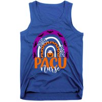 Pacu Nurse Halloween Costume Nurses Pumpkin Rainbow Nursing Gift Tank Top