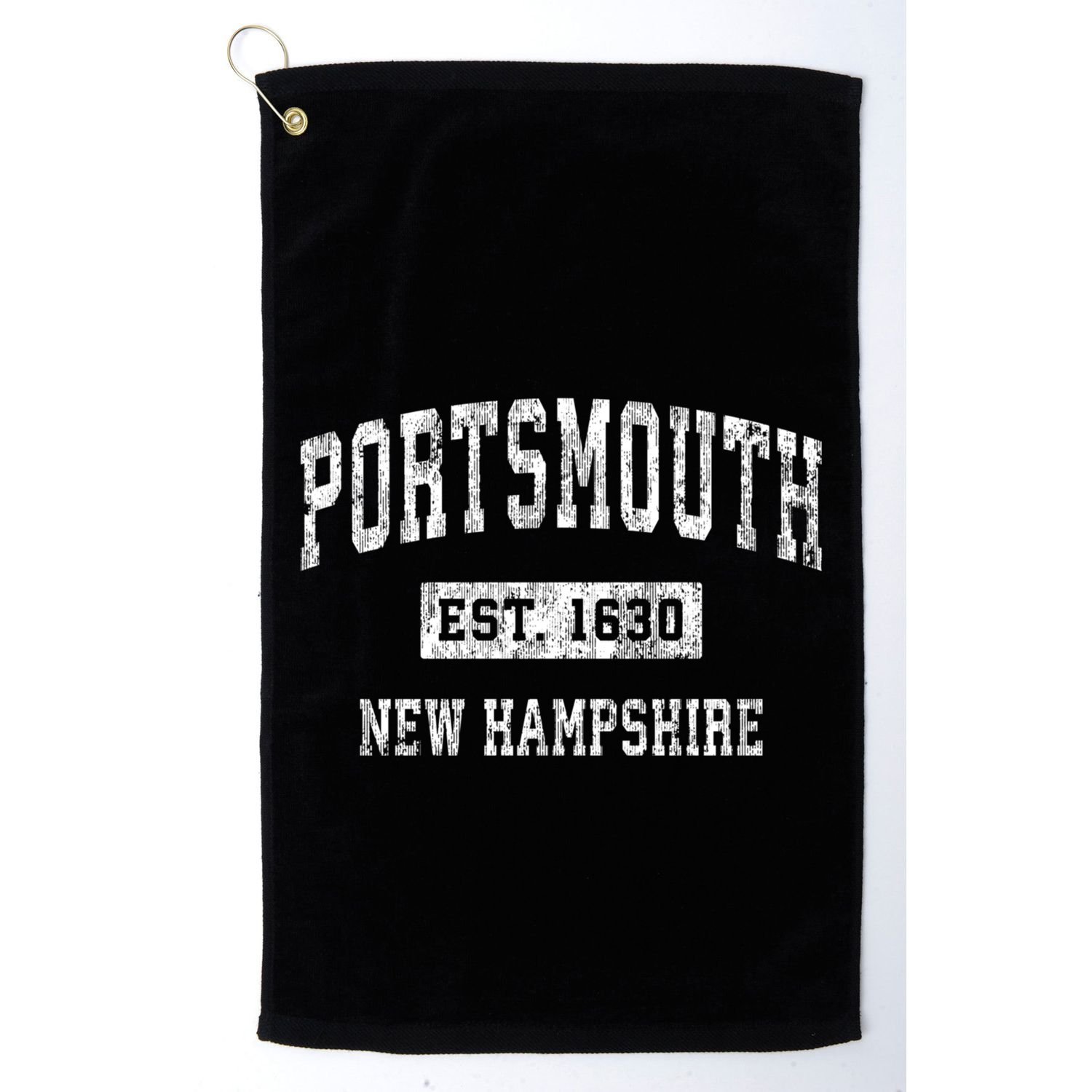 Portsmouth New Hampshire Nh Vintage Sports Golf Towel