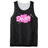 Pinkheimer Now I Am Become Death The Destroyer Of Worlds Mesh Reversible Basketball Jersey Tank