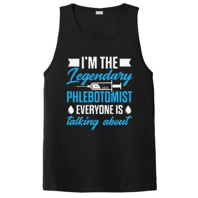 Phlebotomist Nurse IM The Legendary Phlebotomist Sweat PosiCharge Competitor Tank