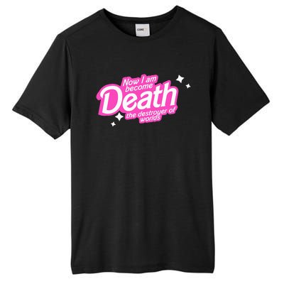 Pinkheimer Now I Am Become Death The Destroyer Of Worlds Tall Fusion ChromaSoft Performance T-Shirt