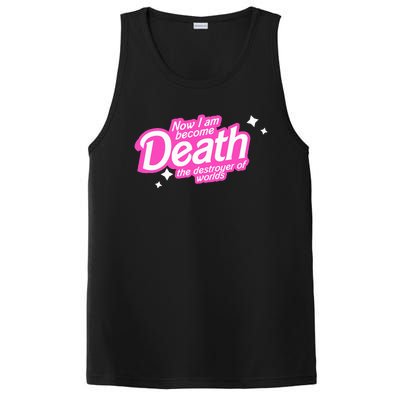 Pinkheimer Now I Am Become Death The Destroyer Of Worlds PosiCharge Competitor Tank