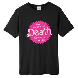 Pinkheimer Now I Am Become Death The Destroyer Of Worlds Tall Fusion ChromaSoft Performance T-Shirt