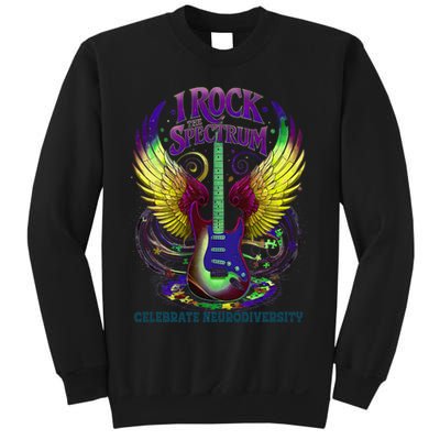 Proud Neurodiversity I ROCK THE SPECTRUM Autism Awareness Sweatshirt