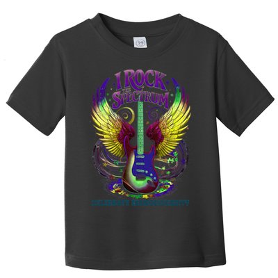 Proud Neurodiversity I ROCK THE SPECTRUM Autism Awareness Toddler T-Shirt