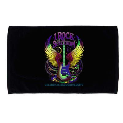 Proud Neurodiversity I ROCK THE SPECTRUM Autism Awareness Microfiber Hand Towel