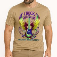 Proud Neurodiversity I ROCK THE SPECTRUM Autism Awareness Cooling Performance Crew T-Shirt