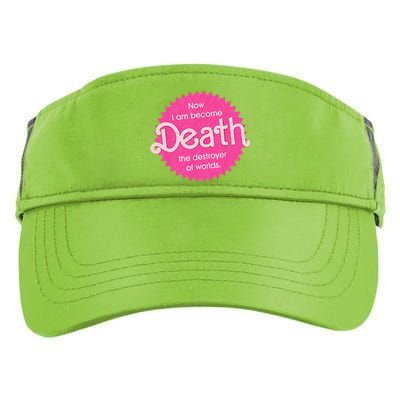 Pinkheimer Now I Am Become Death The Destroyer Of Worlds Adult Drive Performance Visor