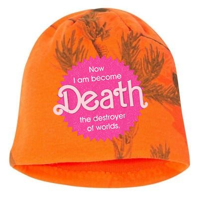 Pinkheimer Now I Am Become Death The Destroyer Of Worlds Kati - Camo Knit Beanie