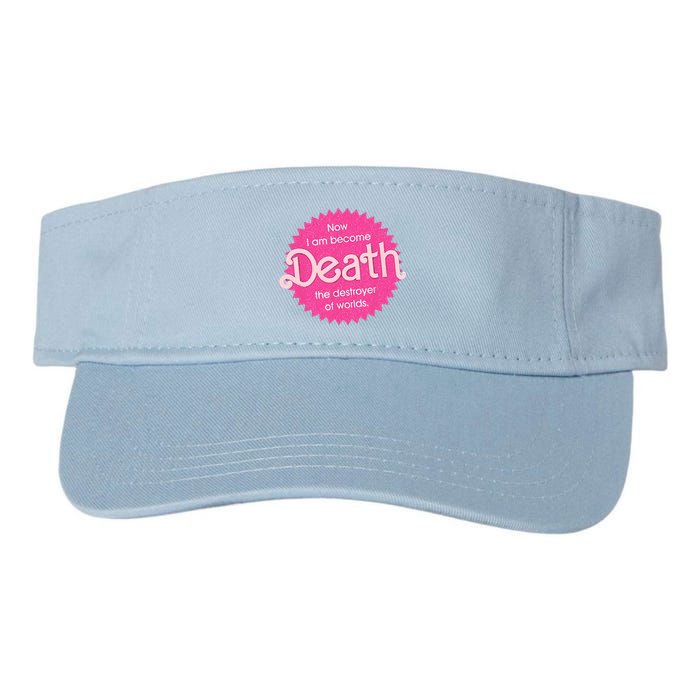 Pinkheimer Now I Am Become Death The Destroyer Of Worlds Valucap Bio-Washed Visor