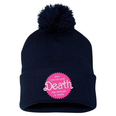 Pinkheimer Now I Am Become Death The Destroyer Of Worlds Pom Pom 12in Knit Beanie