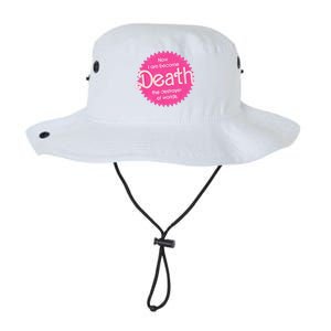 Pinkheimer Now I Am Become Death The Destroyer Of Worlds Legacy Cool Fit Booney Bucket Hat